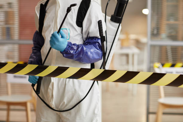 Professional Blood Cleanup technician working in Windsor, VA